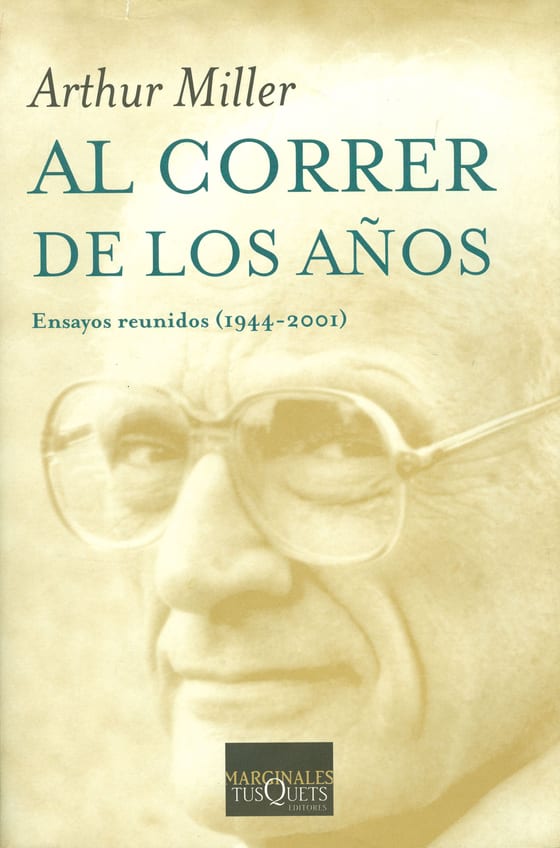 Portada de Al correr de los años, de Arthur Miller