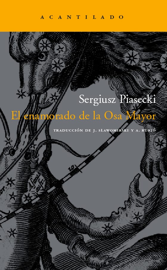 Coberta de El enamorado de la Osa Mayor, de Sergiusz Piasecki