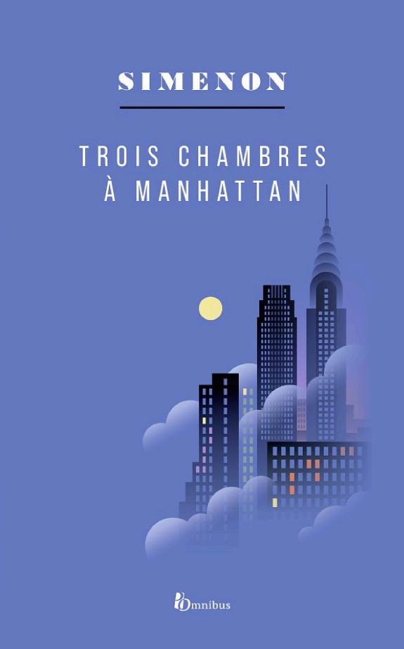 Coberta de Trois chambres à Manhattan, de Georges Simenon
