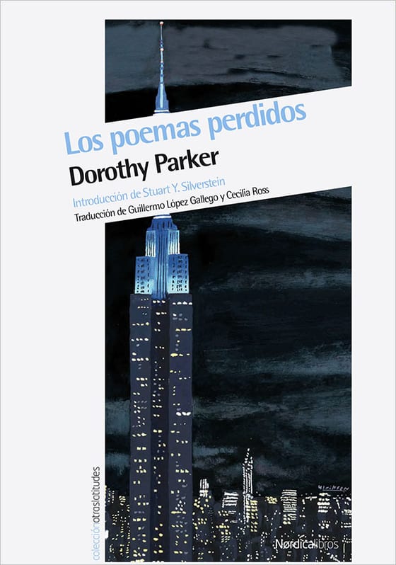Coberta de Los poemas perdidos, de Dorothy Parker