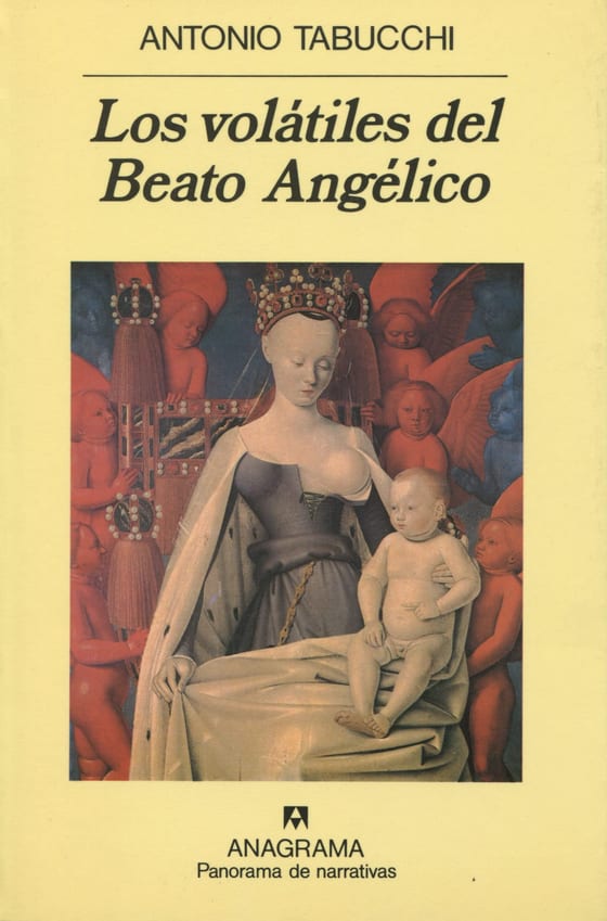 Coberta de Los volátiles del Beato Angélico, d'Antonio Tabucchi