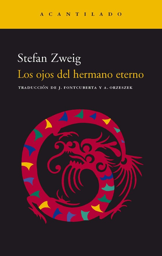 Coberta de Los ojos del hermano eterno, de Stefan Zweig