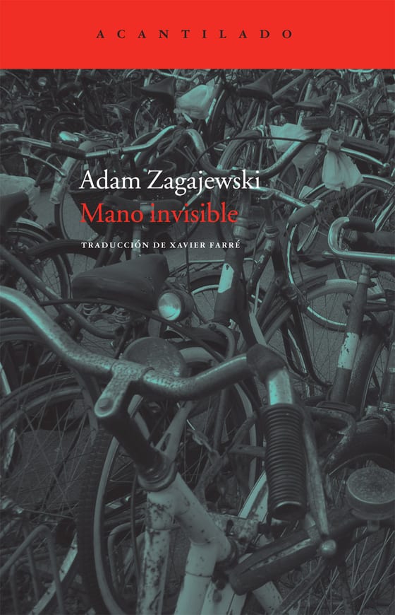 Coberta de Mano invisible, de Adam Zagajewski