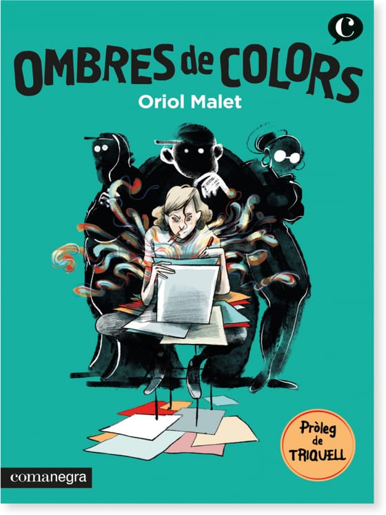 Coberta de Ombres de colors, d'Oriol Malet