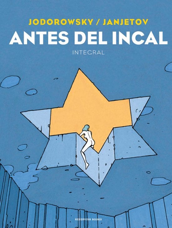 Portada de Antes del Incal, de Alejandro Jodorowsky