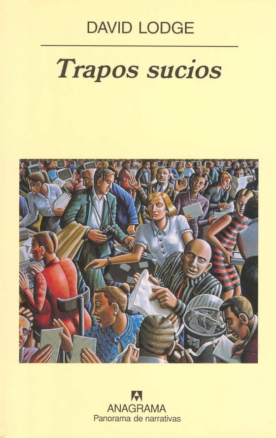Portada de Trapos sucios, de David Lodge