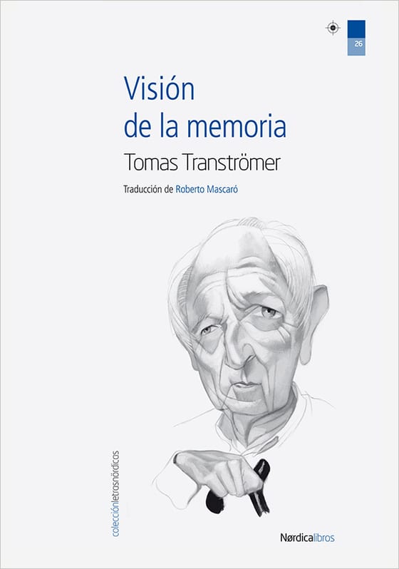 Coberta de Visión de la memoria, de Tomas Tranströmer