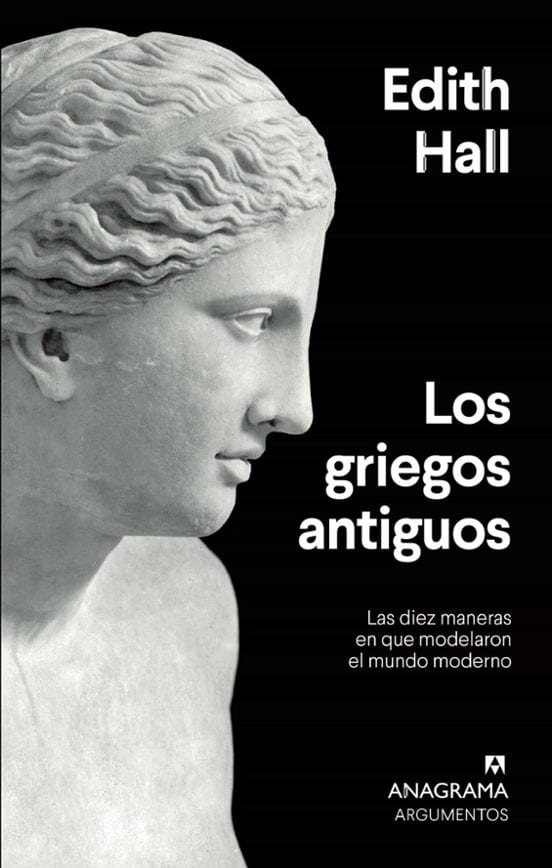 Coberta de Los griegos antiguos, d'Edith Hall