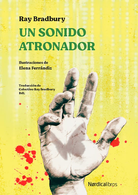 Coberta de Un sonido atronador, de Ray Bradbury