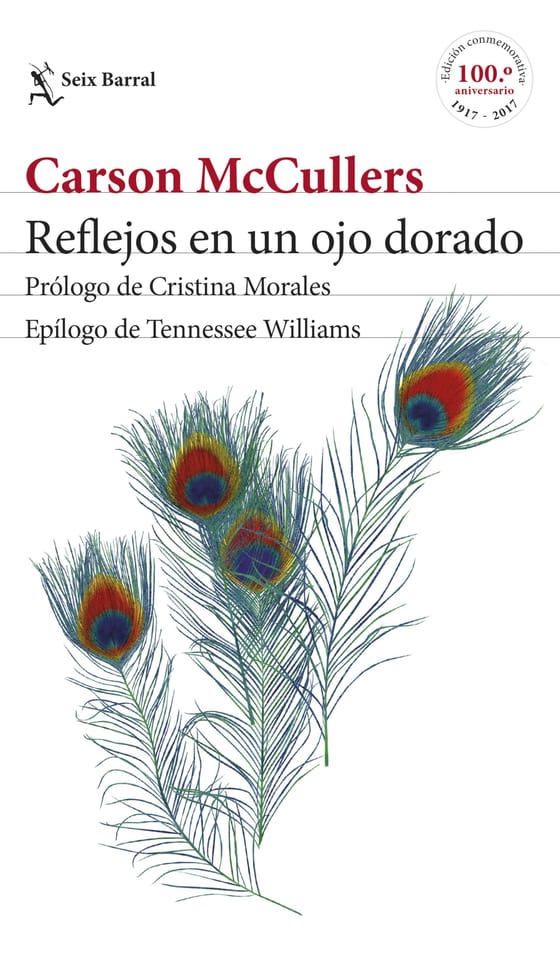Portada de Reflejos en un ojo dorado, de Carson McCullers