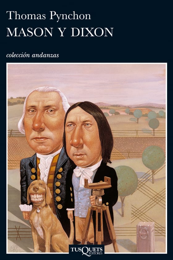 Coberta de Mason y Dixon, de Thomas Pynchon