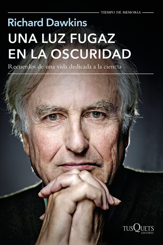 Portada de Una luz fugaz en la oscuridad, de Richard Dawkins