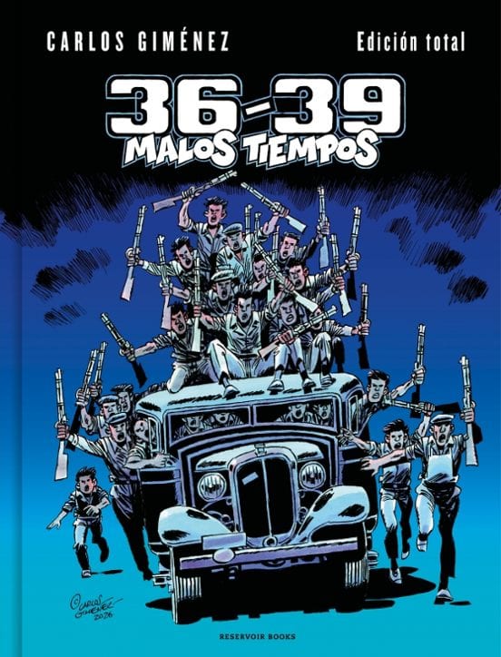 Portada de 36-39: Malos tiempos, de Carlos Giménez
