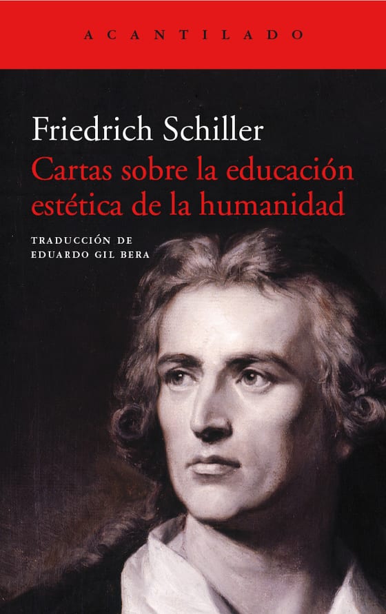 Coberta de Cartas sobre la educación estética de la humanidad, de Friedrich Schiller