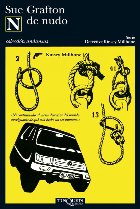 Coberta de N de nudo, de Sue Grafton