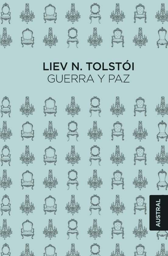 Portada de Guerra y paz, de León Tolstói