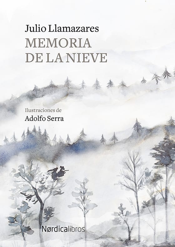 Coberta de Memoria de la nieve, de Julio Llamazares