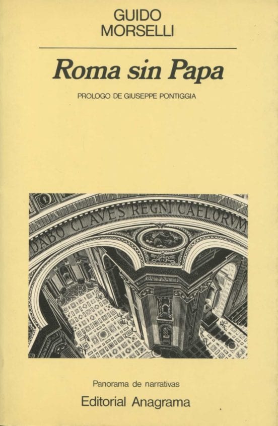 Portada de Roma sin Papa, de Guido Morselli