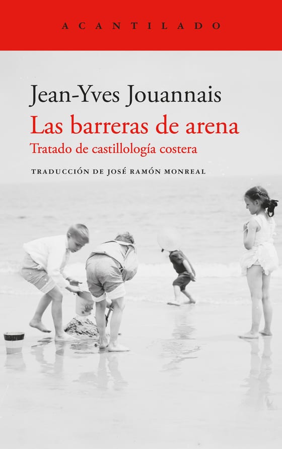Coberta de Las barreras de arena, de Jean-Yves Jouannais