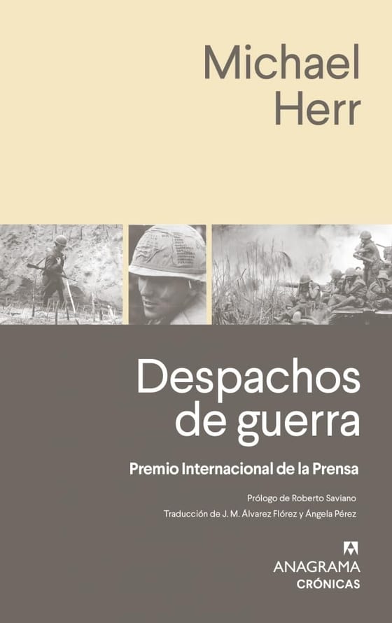 Coberta de Despachos de guerra, de Michael Herr