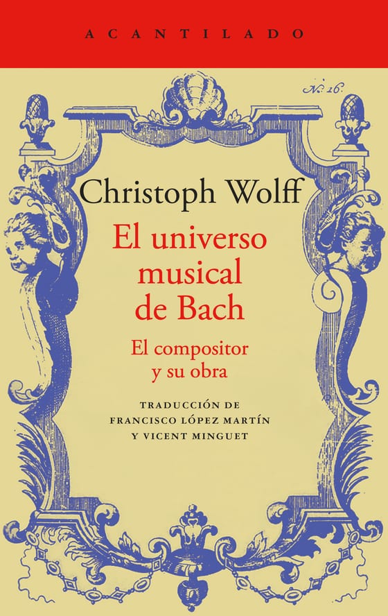 Coberta de El universo musical de Bach, de Christoph Wolff
