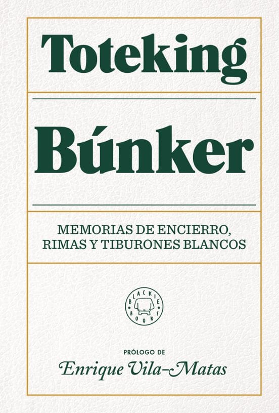 Portada de Búnker, de Toteking