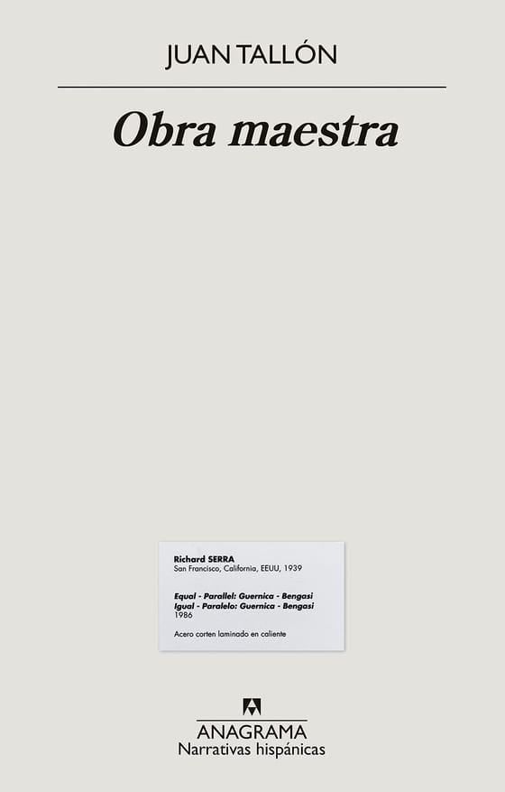 Coberta de Obra maestra, de Juan Tallón