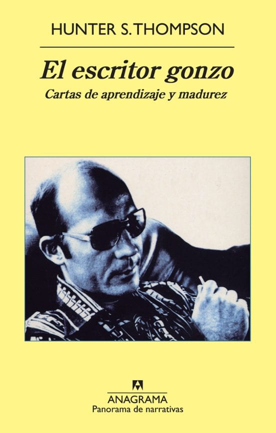 Coberta de El escritor gonzo, d'Hunter S. Thompson