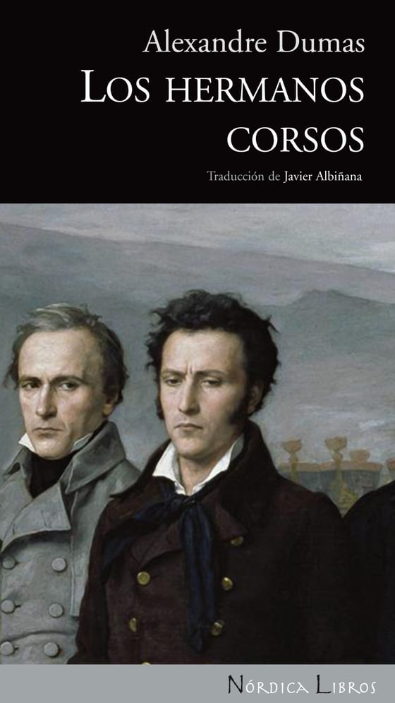 Coberta de Los hermanos corsos, de Alexandre Dumas