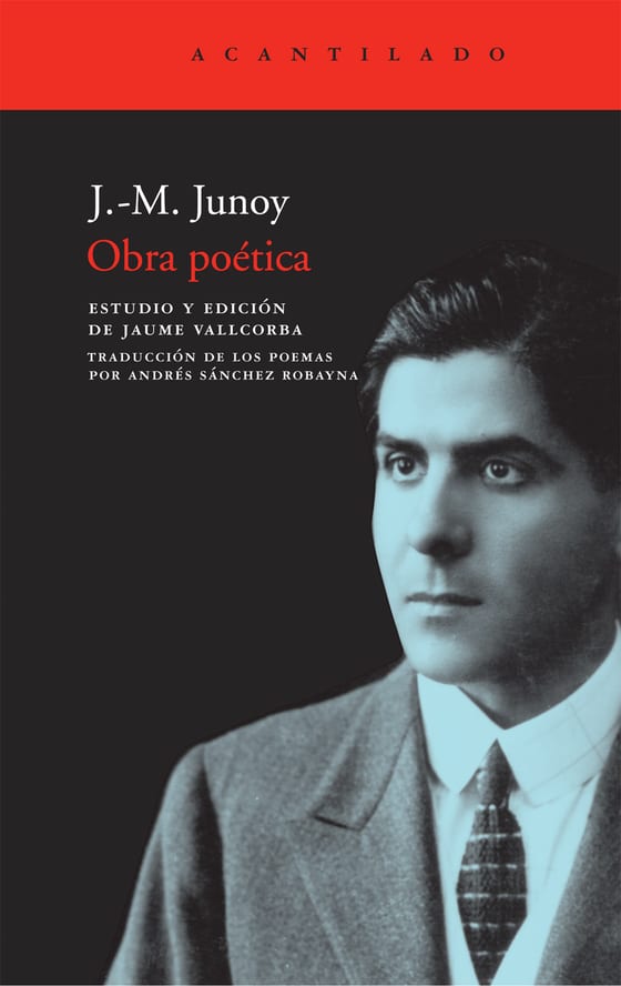 Coberta de Obra poética, de J.-M. Junoy