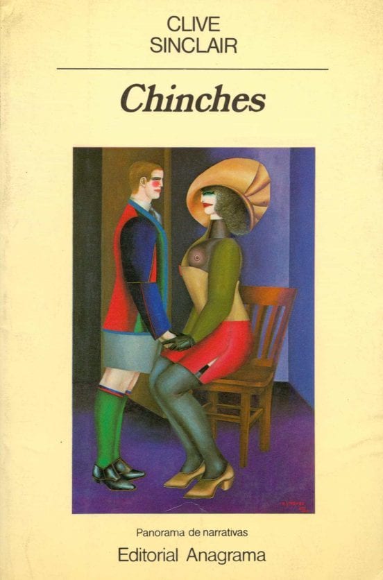 Portada de Chinches, de Clive Sinclair