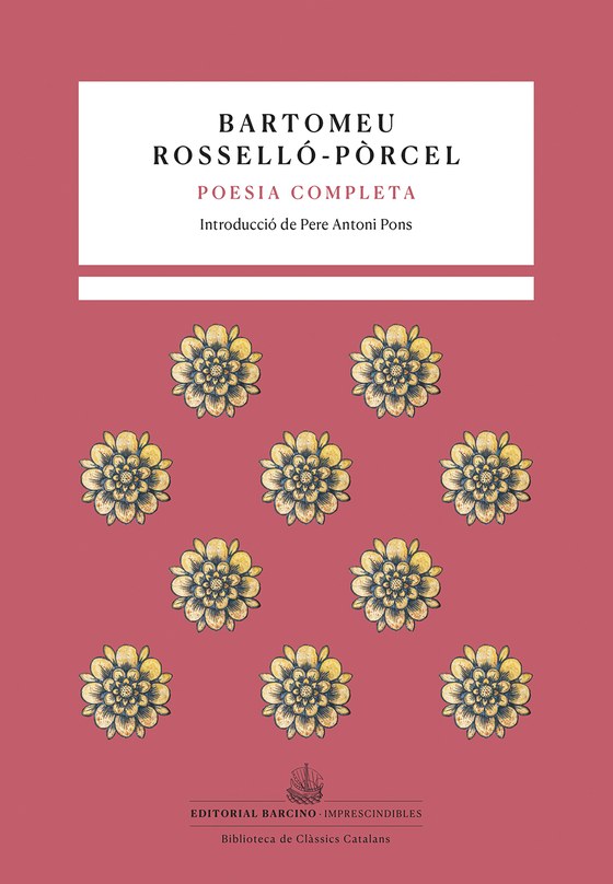 Coberta de Poesia completa, de Bartomeu Rosselló-Pòrcel