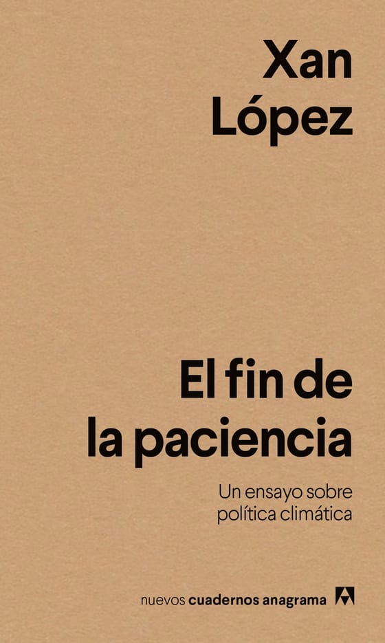 Portada de El fin de la paciencia, de Xan López