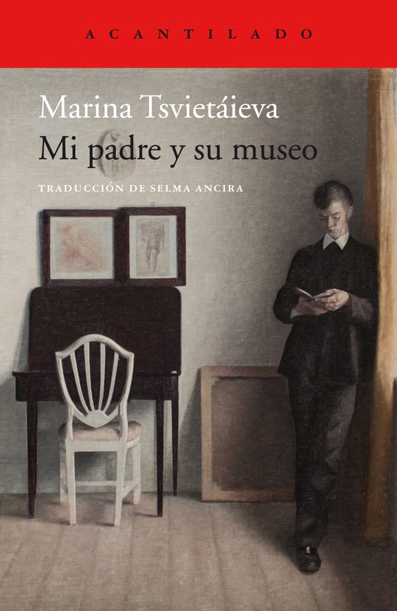 Coberta de Mi padre y su museo, de Marina Tsvietáieva