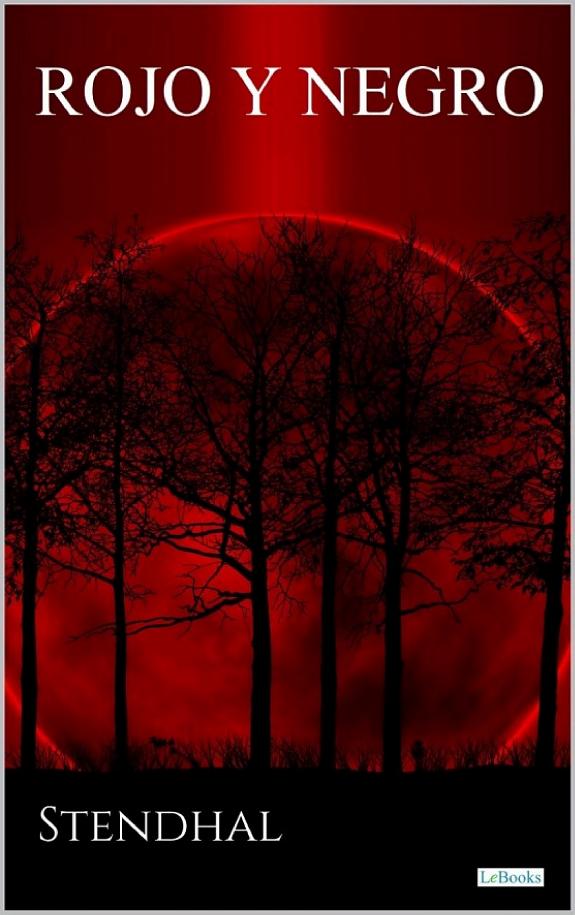 Portada de Rojo y negro, de Stendhal