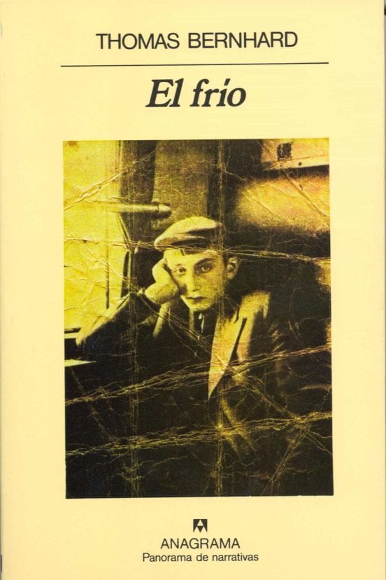 Coberta de El frío, de Thomas Bernhard