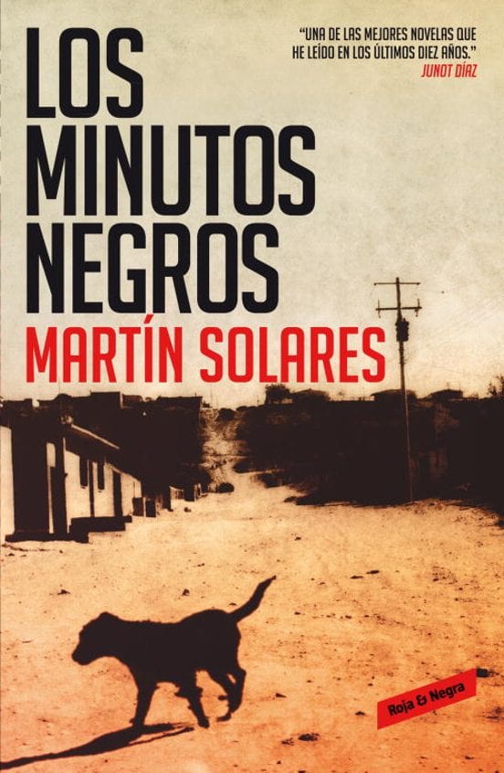 Portada de Los minutos negros, de Martin Solares