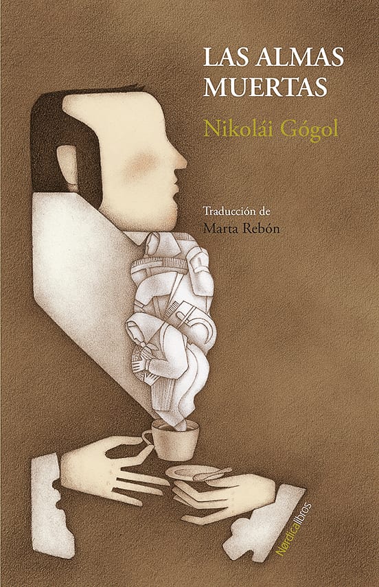 Coberta de Las almas muertas, de Nikolái Gógol