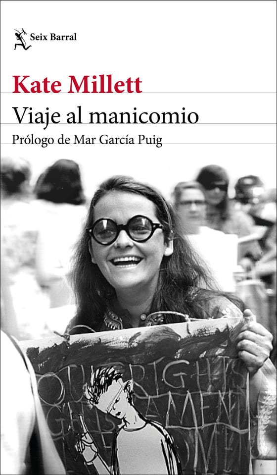 Portada de Viaje al manicomio, de Kate Millett