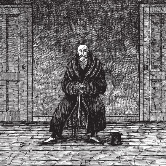 Coberta de El ala oeste, de Edward Gorey
