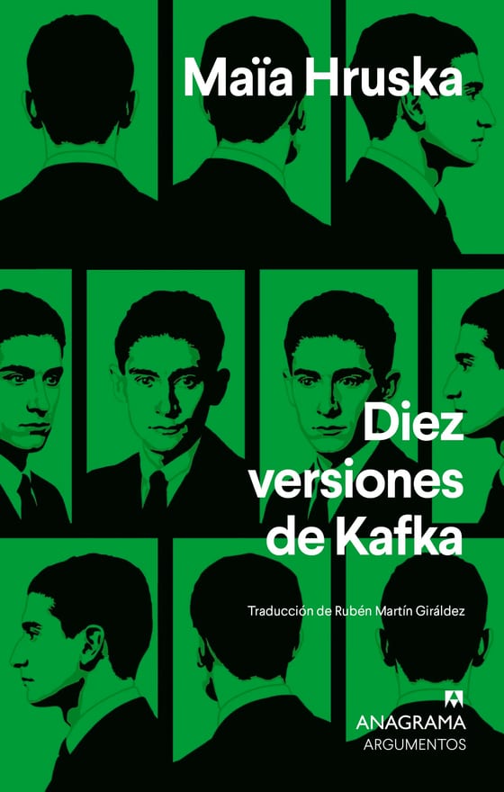 Coberta de Diez versiones de Kafka, de Maia Hruska