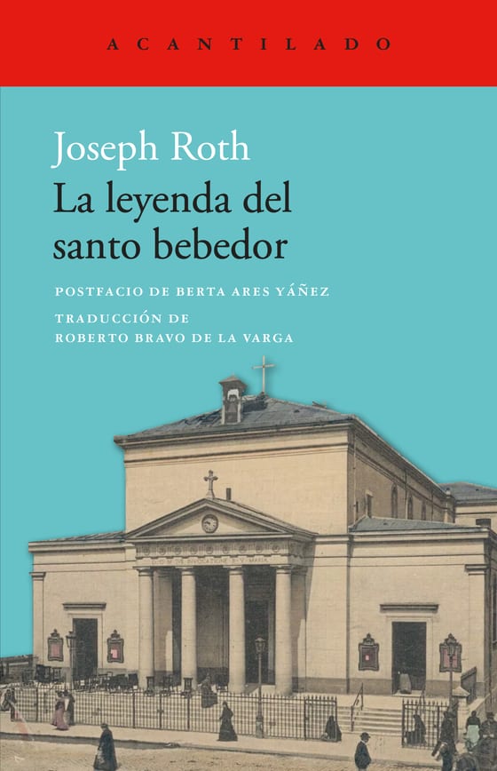 Coberta de La leyenda del santo bebedor, de Joseph Roth