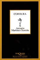 Portada de Cordura, de Antonio Martínez Sarrión (ed.)