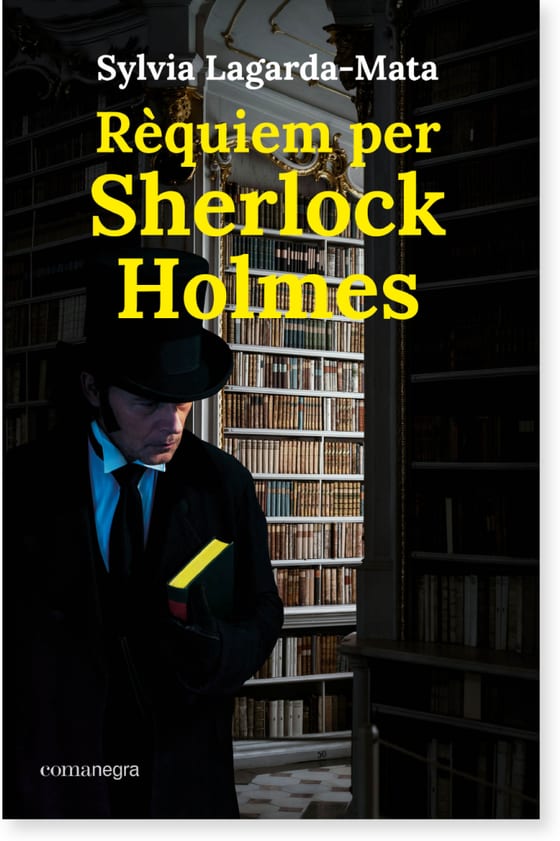 Coberta de Rèquiem per Sherlock Holmes, de Sylvia Lagarda-Mata