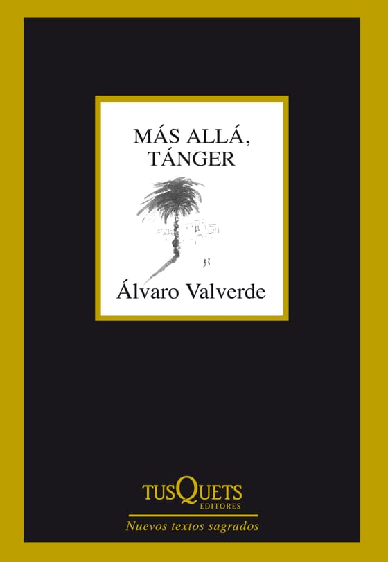 Coberta de Más allá, Tánger, de Álvaro Valverde
