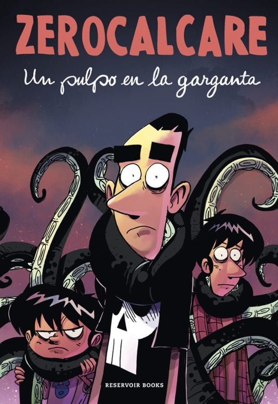 Portada de Un pulpo en la garganta, de zerocalcare