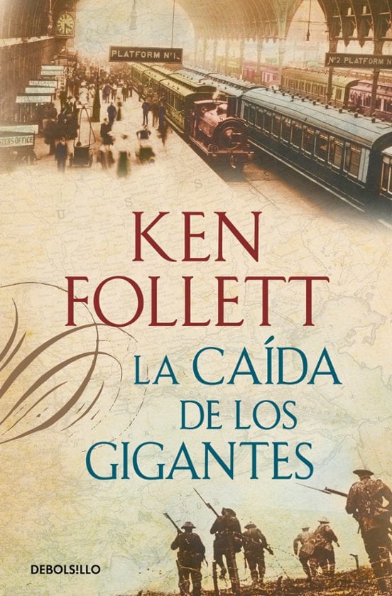 Portada de La caída de los gigantes, de Ken Follett