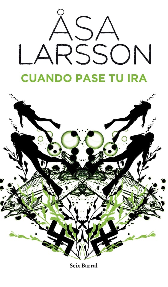 Portada de Cuando pase tu ira, de Åsa Larsson
