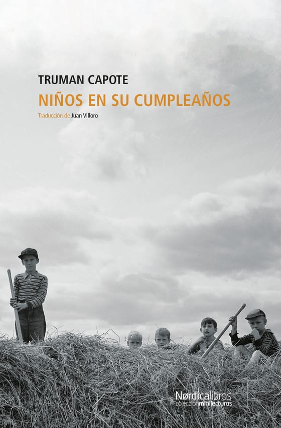 Coberta de Niños en su cumpleaños, de Truman Capote