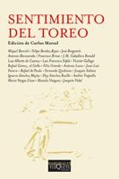 Portada de Sentimiento del toreo, de Carlos Marzal